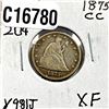 Image 1 : 1875-CC Twenty Cent Piece