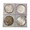 Image 2 : [4 Coins] 1878-1904 Morgan Silver Dollar