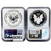 Image 2 : [2] 2012-S Silver Eagle NGC PF69 Reverse and Ultra Cameo
