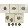 Image 2 : [10 Coins] 1937-1940 Iceland 10 Aurar/ 25 Aurar