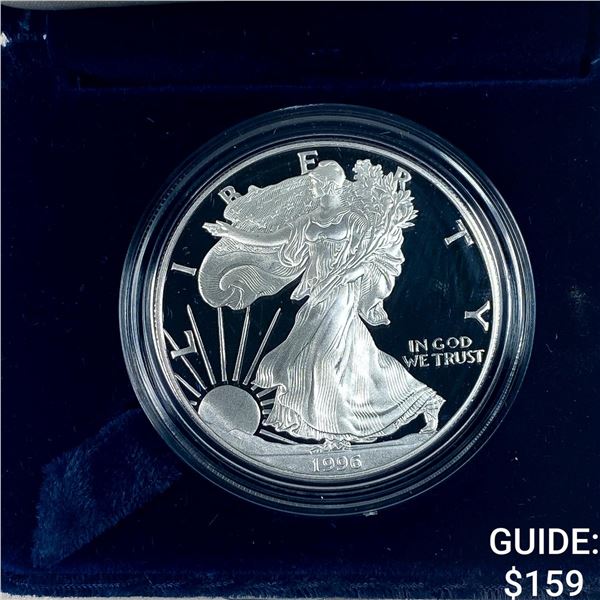 1996-P 1oz Proof American Silver Eagle