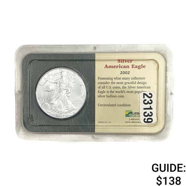 2002 Uncirculated American Silver Eagle LLC