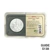 Image 1 : 2002 Uncirculated American Silver Eagle LLC