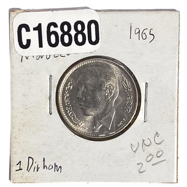 1965 Morocco 1 Dirham