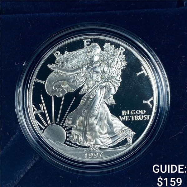 1997-P 1oz Proof American Silver Eagle
