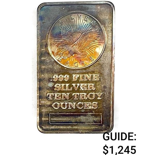 10oz Silver Eagle Bar