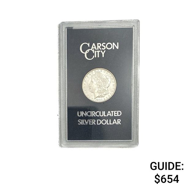 1883-CC Uncirculated Morgan Silver Dollar