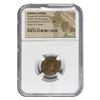 Image 1 : Roman Constantine II, AD 337-340 AE3/4 BI Nummus NGC