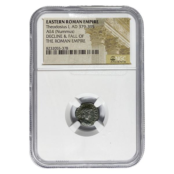 East Roman Theodosius I, AD 379-395 AE4 Nummus