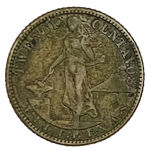 1919S Phiippines 20 Centavos