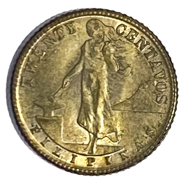 1944 Philippines 20 Centavos