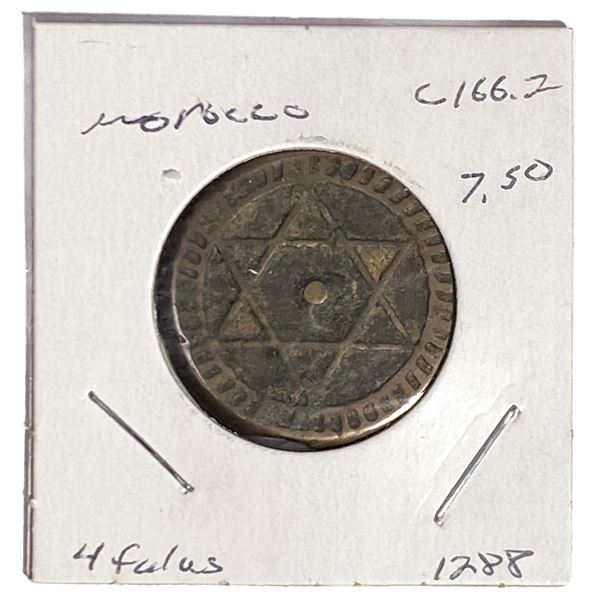 1662 Morocco Bronze 4 Falus
