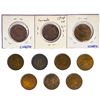 Image 1 : [10 Coins] 1908-1909 Canada Large Cent