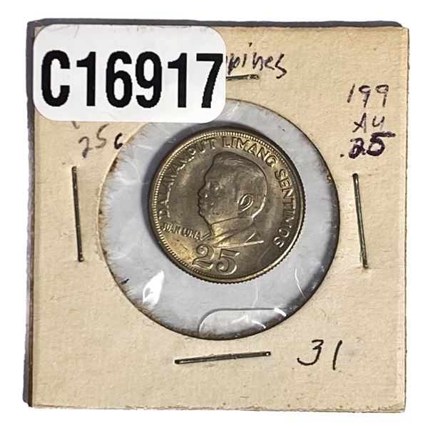1967 Philippines 25 Sentimos