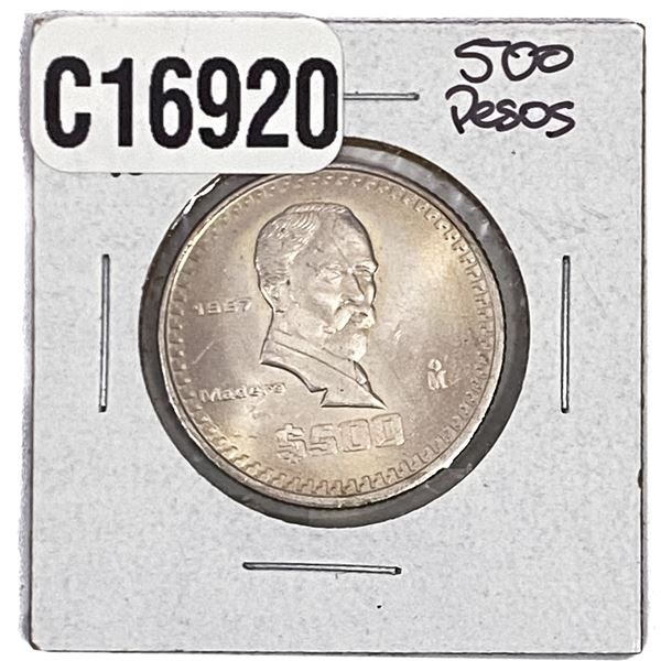 1987 Mexico 500 Pesos