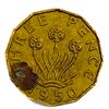 Image 2 : 1950 Great Britain 3 Pence