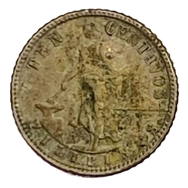 1944-O Philippines 10 Centavos
