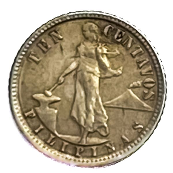 1945 Philippines 10 Centavos