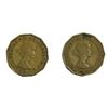 [2 Coins] 1960 Great Britain 3 Pence