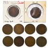 Image 2 : [10 Coins] 1913 Canada 1 Cent