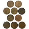 Image 1 : [10 Coins] 1913 Canada 1 Cent