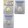[3 Coins] 1951 Booker T Half Dollar ANACS/PCGS MS65-66