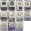 Image 2 : [11 Coins] 1989-2011 Mixed Silver Half Dollar Coins PCGS/NGC PF/MS69-70