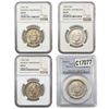 Image 1 : [4 Coins] 1946 Booker T Half Dollar PCGS/NGC MS64-66