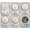 Image 2 : [6 Coins] 1973-2023  PCGS/NGC PR/MS67-70