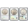 Image 2 : [3 Coins] 1878-1885 Morgan Silver Dollar NGC MS61-64