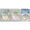 Image 1 : [3 Coins] 1878-1923 Mixed Silver Dollars PCGS/NGC MS64