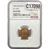 Image 1 : 1909 VDB DDO Wheat Cent NGC MS64 RB