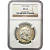 Image 2 : [4 Coins] 1951-1955 Franklin Half Dollar PCGS/NGC MS64