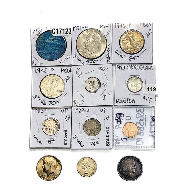 Various Dates Various U.S. Coins