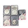 Image 1 : [5 Coins] 2000-2004 Silver Eagle PCGS/NGC PR/MS68-69