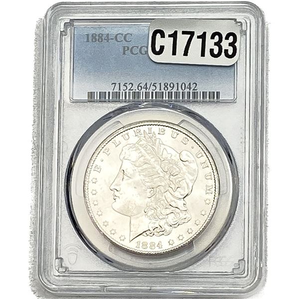 1884-CC Morgan Silver Dollar PCGS MS64