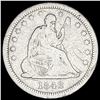 Image 1 : 1842-O Silver Seated Liberty Quarter NICELY CIRCULATED
