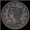 1848 Braided Hair Large Cent NEARLY UNCIRCULATED
