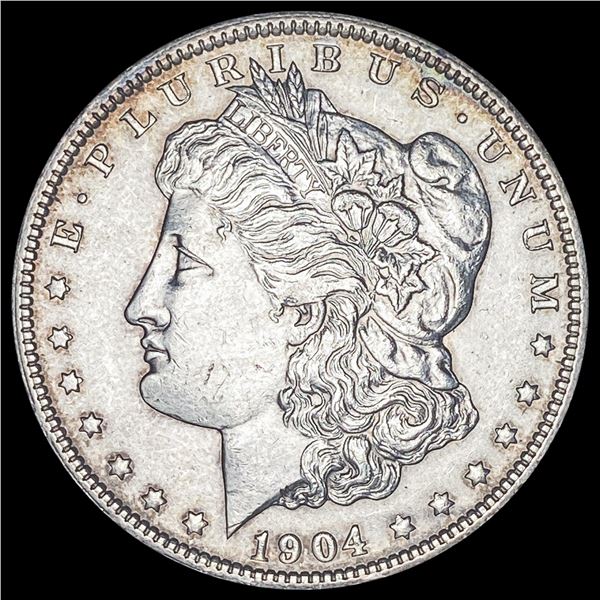 1904-O Silver Morgan Dollar CHOICE AU