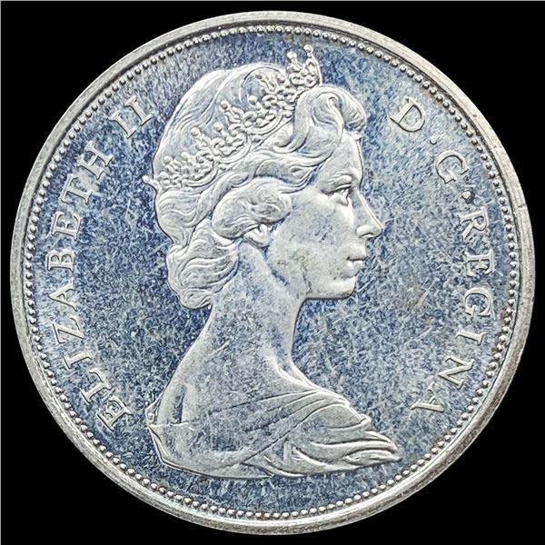 1966 Canada Silver 50 Cents SUPERB GEM BU