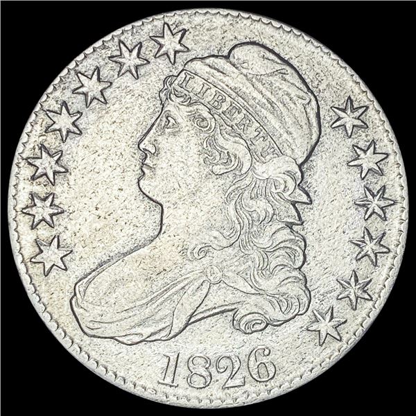1826 Capped Bust Half Dollar HIGH GRADE
