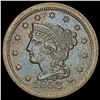 Image 1 : 1852 Braided Hair Large Cent CLOSELY UNCIRCULATED