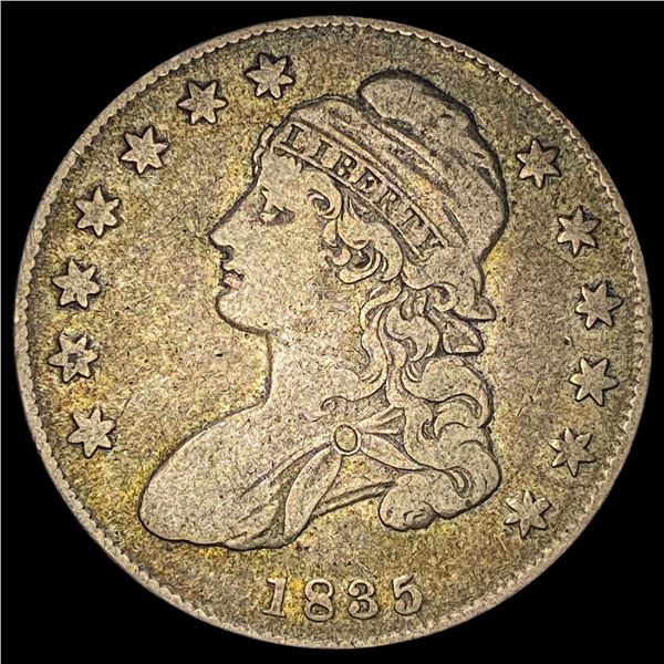 1835 Capped Bust Half Dollar LIGHTLY CIRCULATED