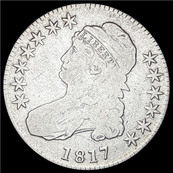 1817 Capped Bust Half Dollar NICELY CIRCULATED