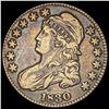 Image 1 : 1830 Capped Bust Half Dollar NEARLY UNCIRCULATED