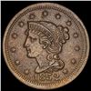 Image 1 : 1852 Braided Hair Large Cent CLOSELY UNCIRCULATED