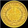 Image 2 : 1853 Gold $1 Liberty Head Type 1 UNCIRCULATED
