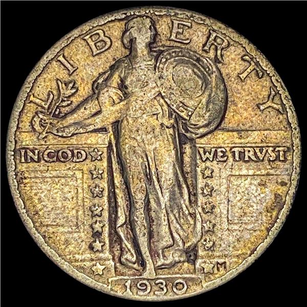 1930 Standing Liberty Quarter NEARLY UNCIRCULATED