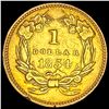 Image 2 : 1854 Gold $1 Indian Head Type 2 HIGH GRADE