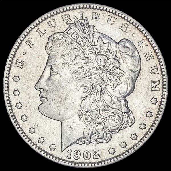 1902 Morgan Silver Dollar NEARLY UNCIRCULATED